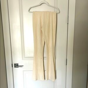 Aerie Beige Ribbed Pants